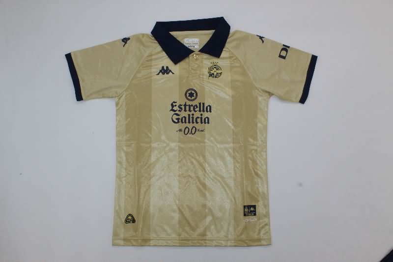 25th Deportivo La Coruna Anniversary Kids Soccer Jersey And Shorts