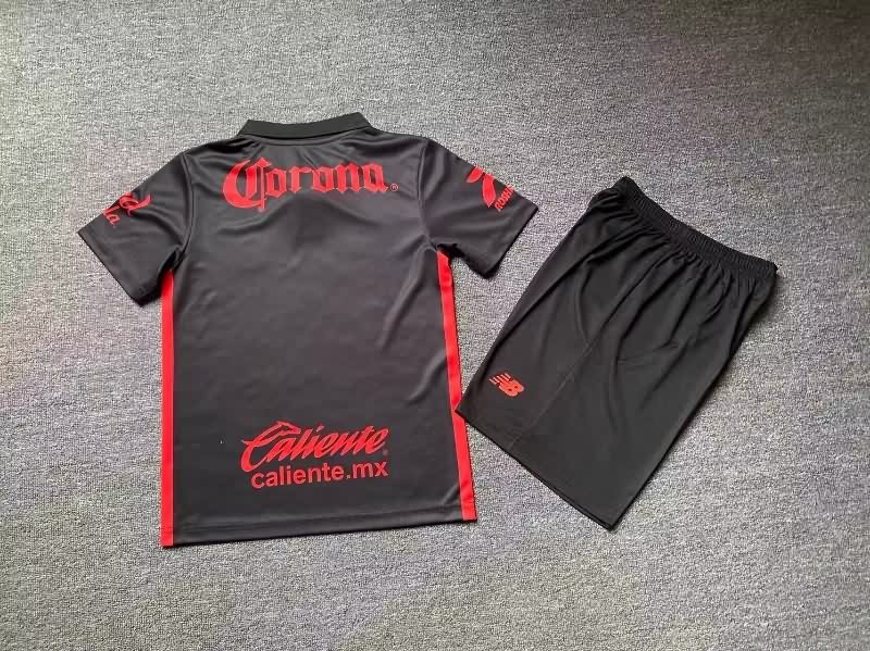 25/26 Deportivo Toluca Third Kids Soccer Jersey And Shorts