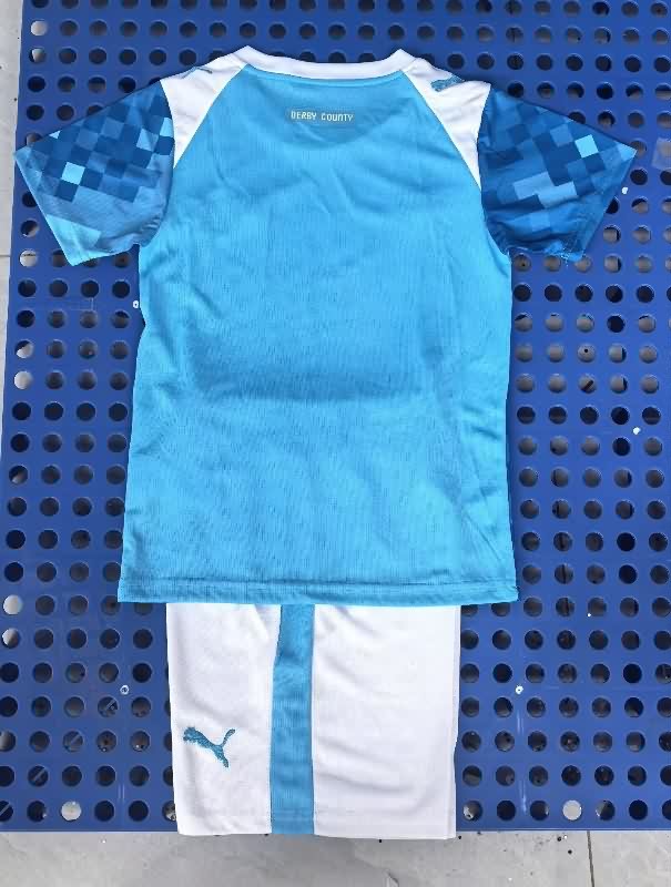 25/26 Derby County Third Kids Soccer Jersey And Shorts