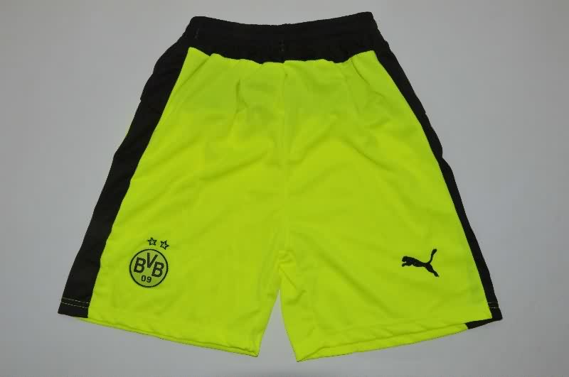 25/26 Dortmund Away Kids Soccer Jersey And Shorts
