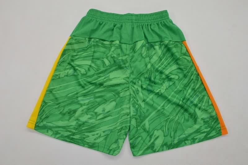 25/26 Dortmund Goalkeeper Green Kids Soccer Jersey And Shorts