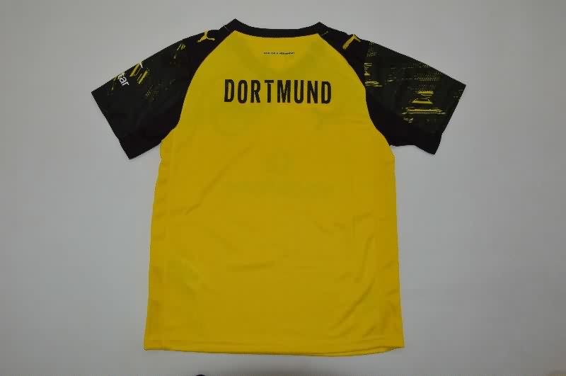 25/26 Dortmund Home Kids Soccer Jersey And Shorts