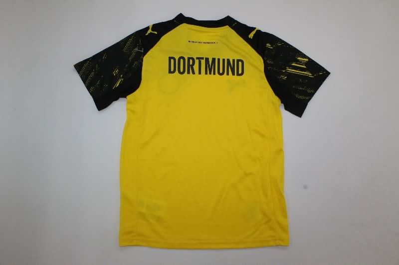 25/26 Dortmund Home Kids Soccer Jersey And Shorts Leaked