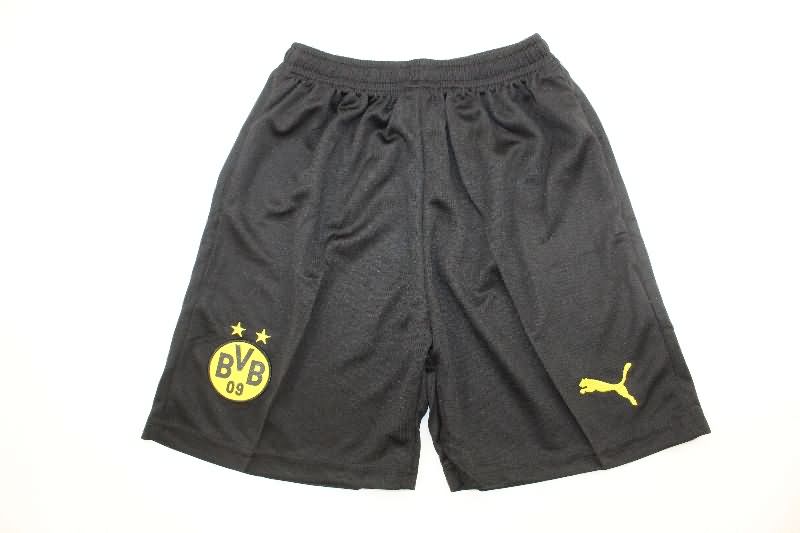 25/26 Dortmund Home Kids Soccer Jersey And Shorts Leaked