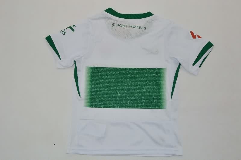 25/26 Elche Home Kids Soccer Jersey And Shorts