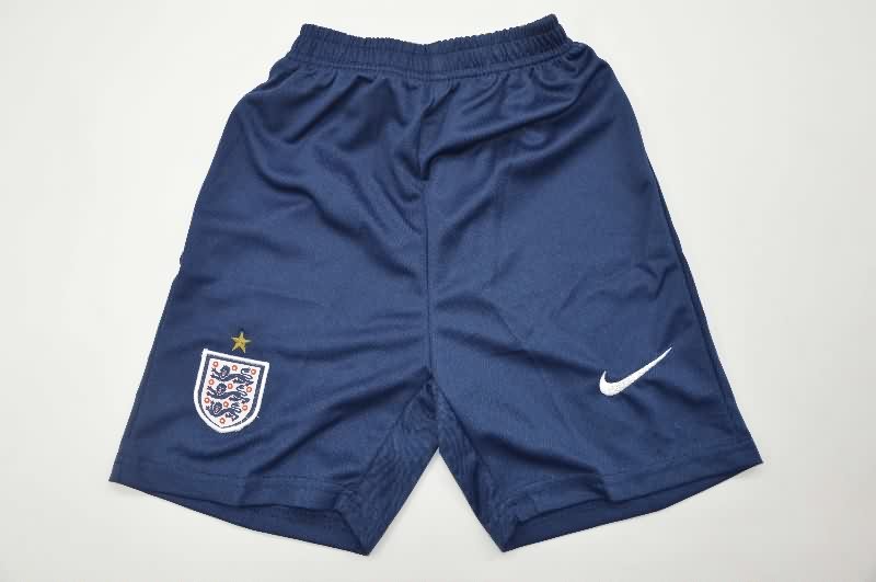 25/26 England Home Kids Soccer Jersey And Shorts