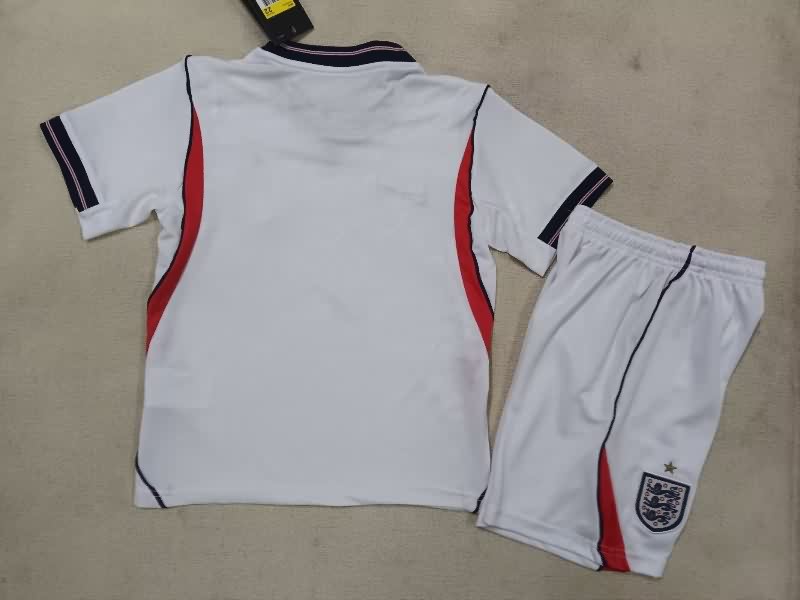 2026 England Home Kids Soccer Jersey And Shorts