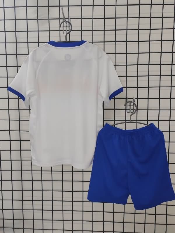 2025 England Female EURO Home Kids Soccer Jersey And Shorts