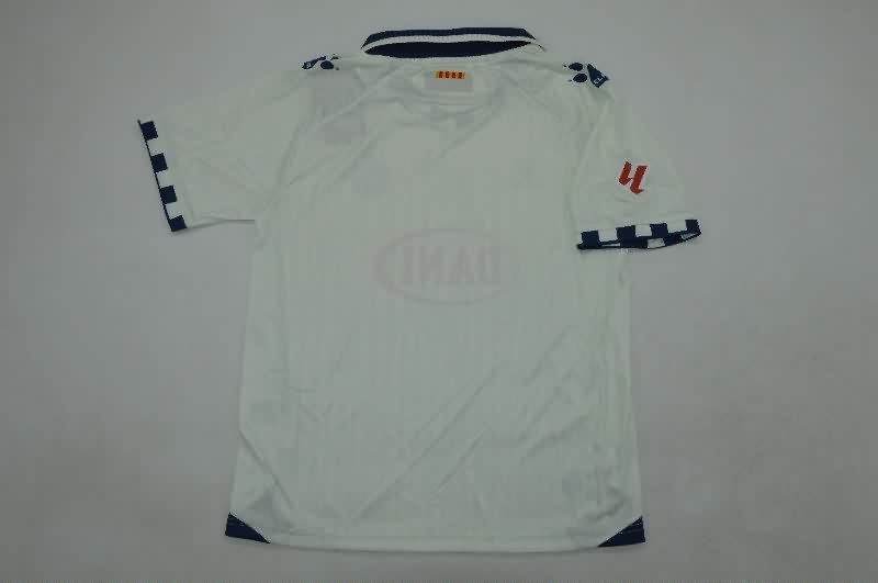 25/26 Espanyol Away Kids Soccer Jersey And Shorts