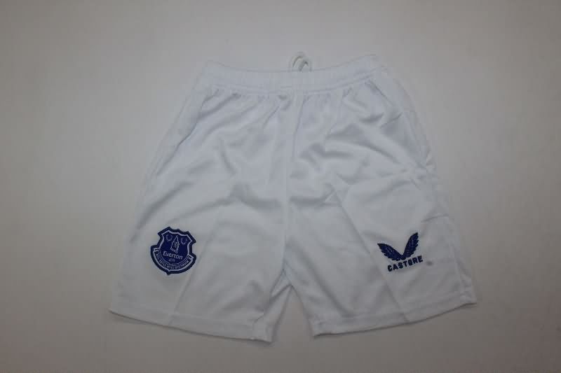 25/26 Everton Home Kids Soccer Jersey And Shorts
