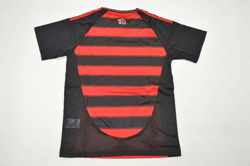 2025 Flamengo Home Kids Soccer Jersey And Shorts