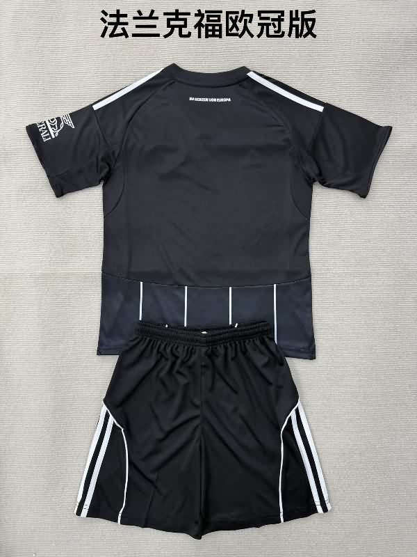 25/26 Frankfurt UCL Kids Soccer Jersey And Shorts