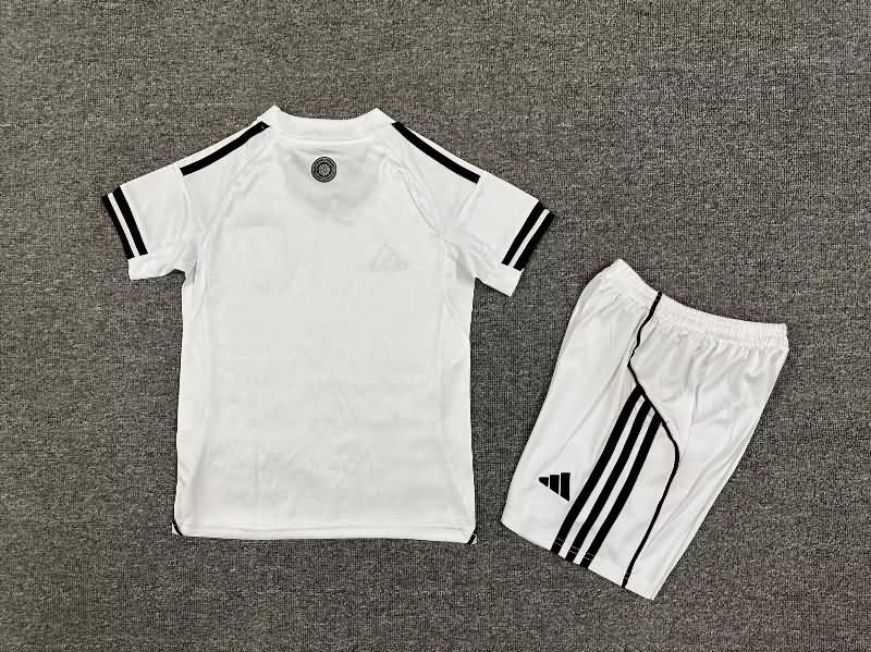25/26 Fulham Home Kids Soccer Jersey And Shorts