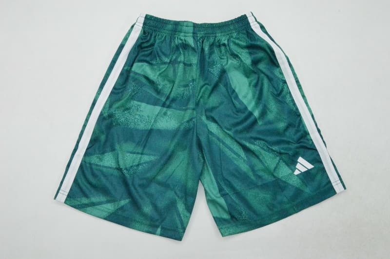 2026 Germany World Cup Goalkeeper Green Kids Soccer Jersey And Shorts