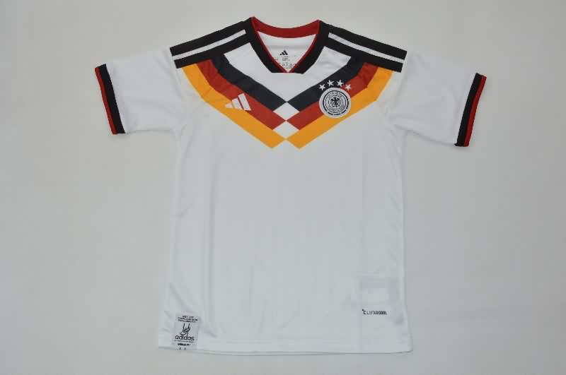 2026 Germany World Cup Home Kids Soccer Jersey And Shorts