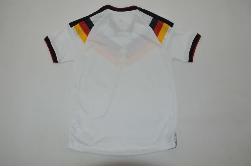 2026 World Cup Germany Home Kids Soccer Jersey And Shorts (Player)