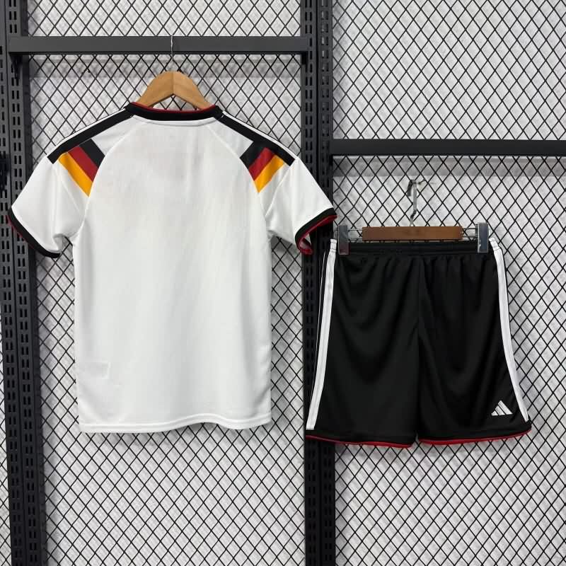 2025 Germany Home Kids Soccer Jersey And Shorts