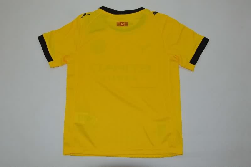 25/26 Girona Away Kids Soccer Jersey And Shorts