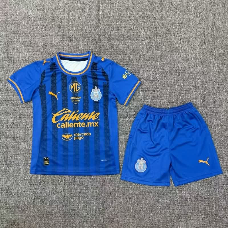 25/26 Guadalajara Third Kids Soccer Jersey And Shorts