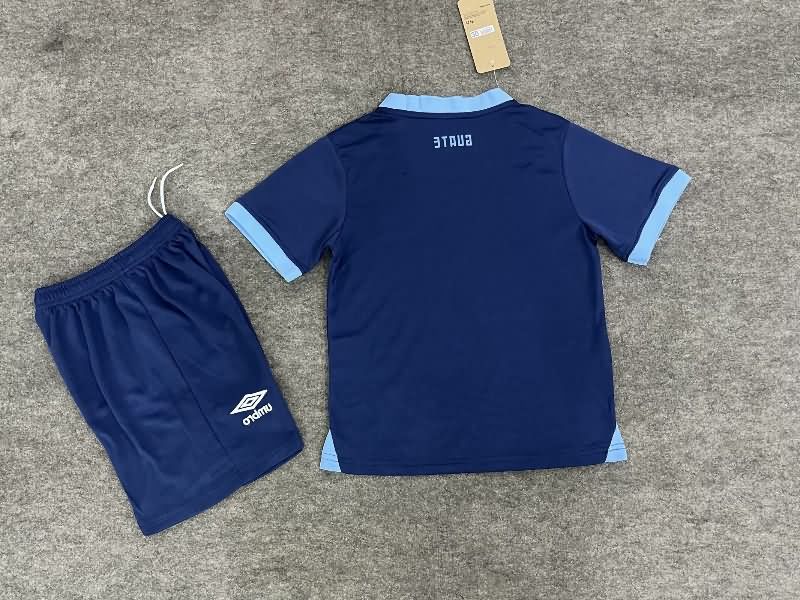 2025 Guatemala Away Kids Soccer Jersey And Shorts
