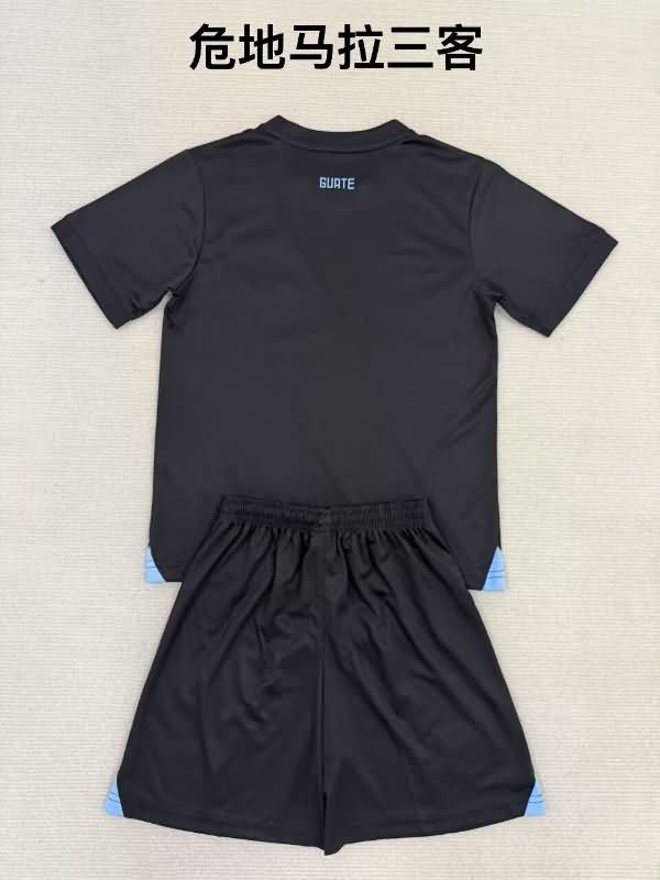 2025 Guatemala Third Kids Soccer Jersey And Shorts