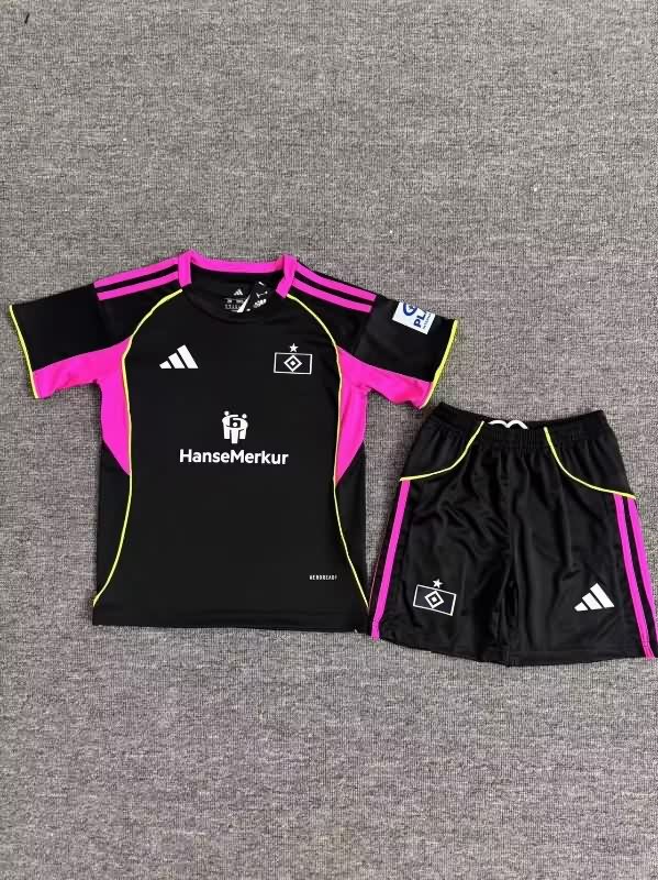 25/26 Hamburg Third Kids Soccer Jersey And Shorts