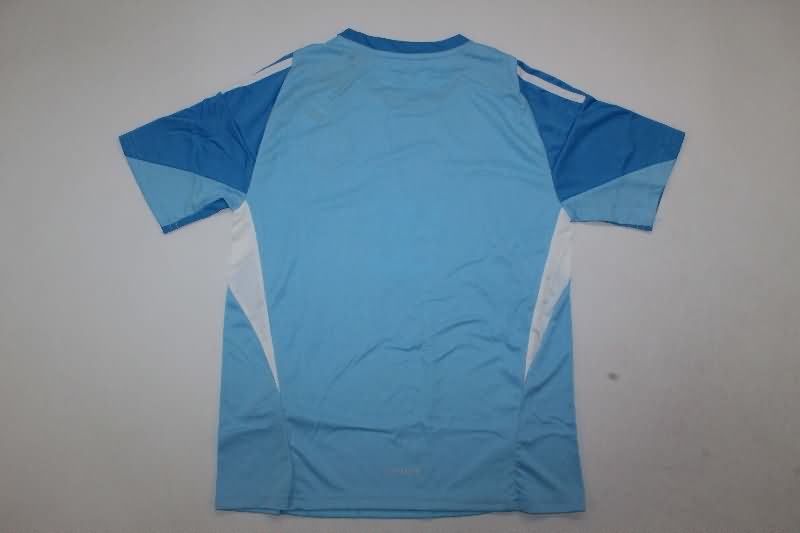 2025 Inter Miami Goalkeeper Blue Kids Soccer Jersey And Shorts