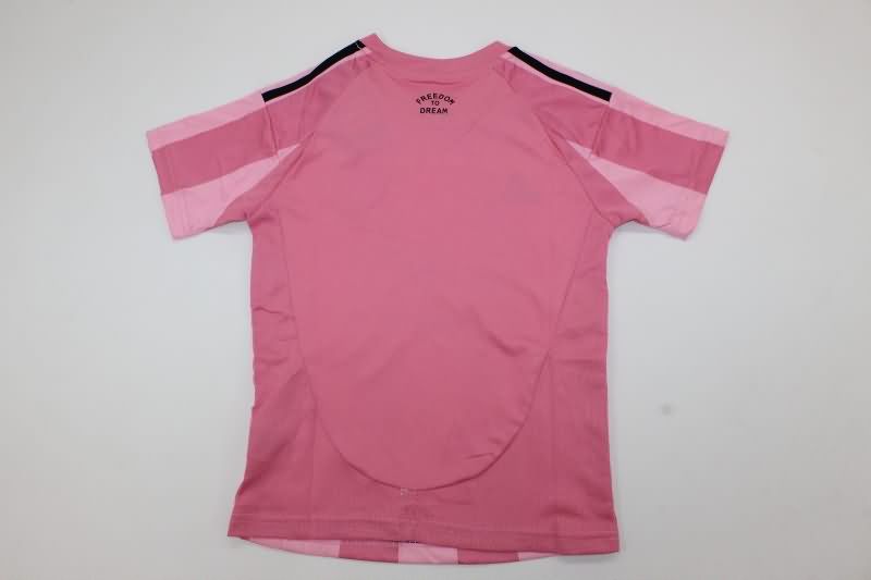 2025 Inter Miami Home Kids Soccer Jersey And Shorts
