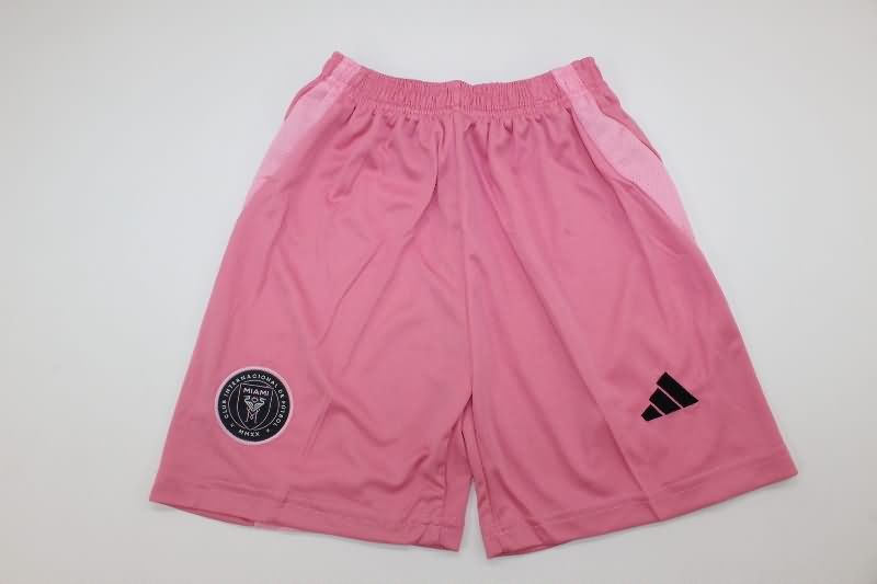 2025 Inter Miami Home Kids Soccer Jersey And Shorts