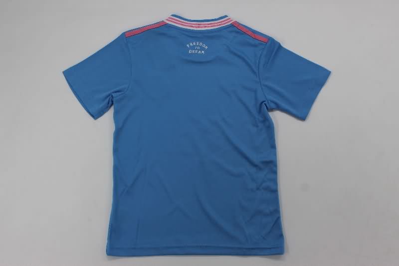 2025 Inter Miami Third Kids Soccer Jersey And Shorts