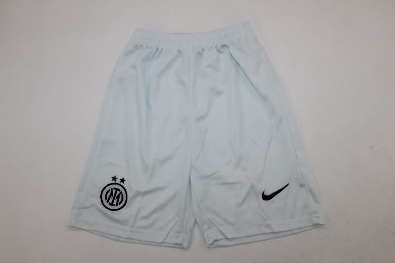 25/26 Inter Milan Away Kids Soccer Jersey And Shorts