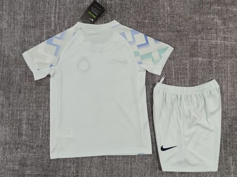 25/26 Inter Milan Away Kids Soccer Jersey And Shorts Leaked