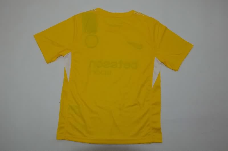 25/26 Inter Milan Goalkeeper Yellow Kids Soccer Jersey And Shorts