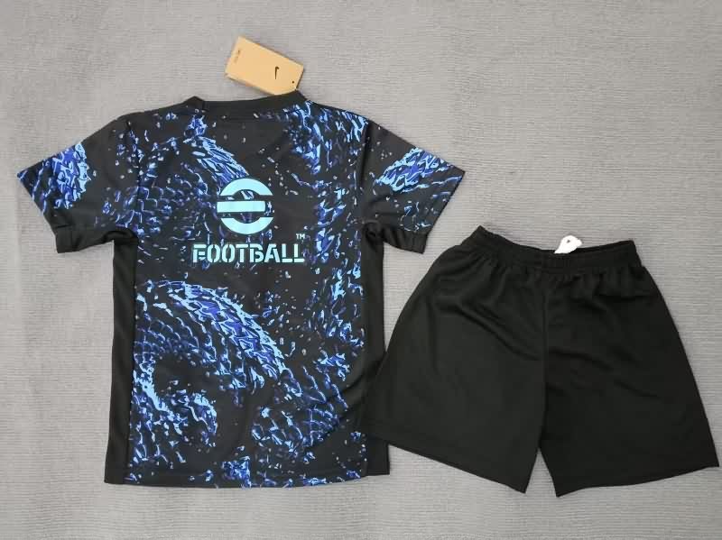 25/26 Inter Milan Training Kids Soccer Jersey And Shorts