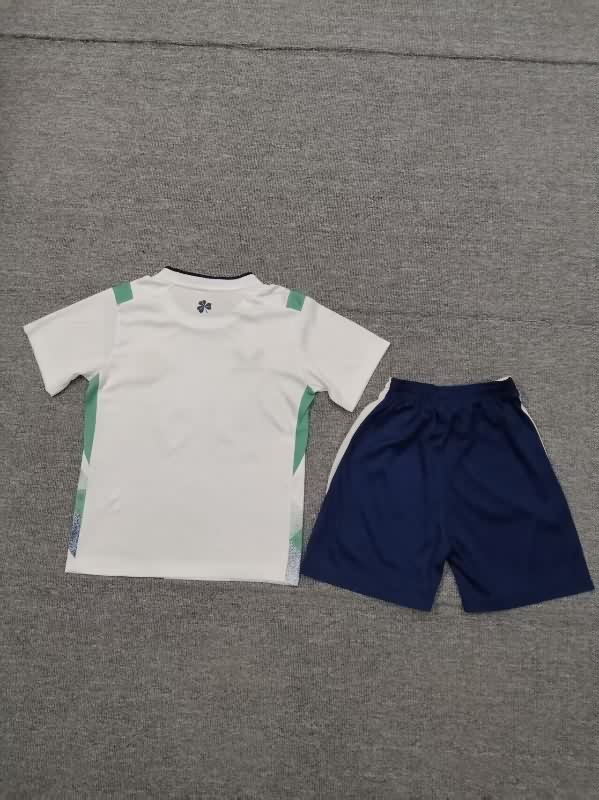 2026 Ireland Away Kids Soccer Jersey And Shorts