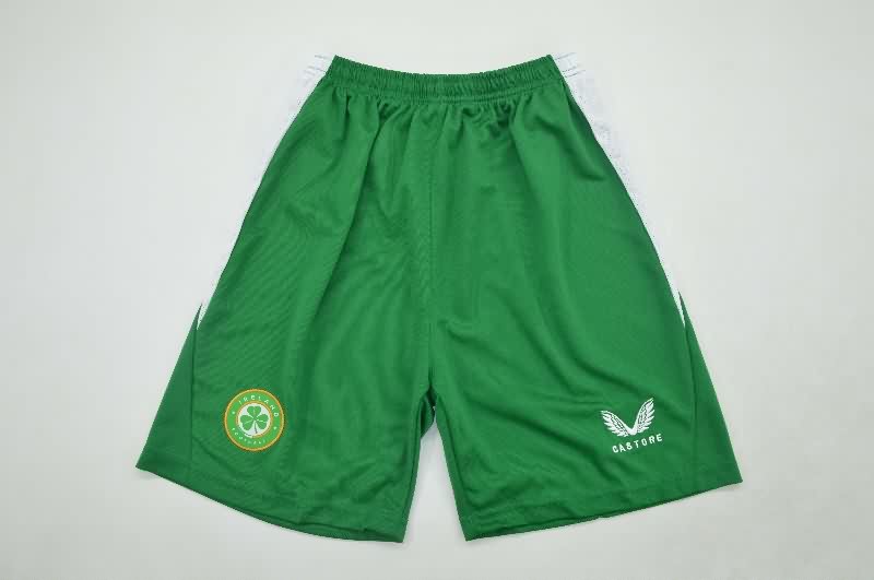 2026 Ireland Home Kids Soccer Jersey And Shorts