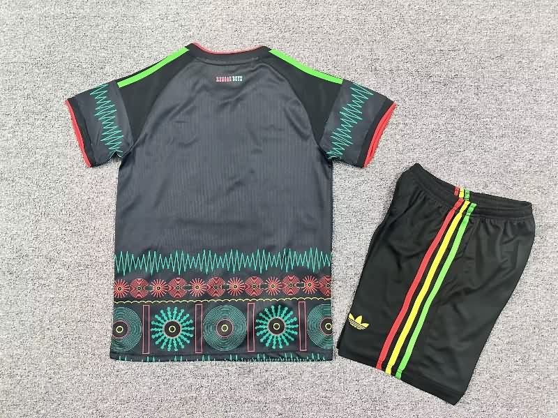 2026 Jamaica Away Kids Soccer Jersey And Shorts