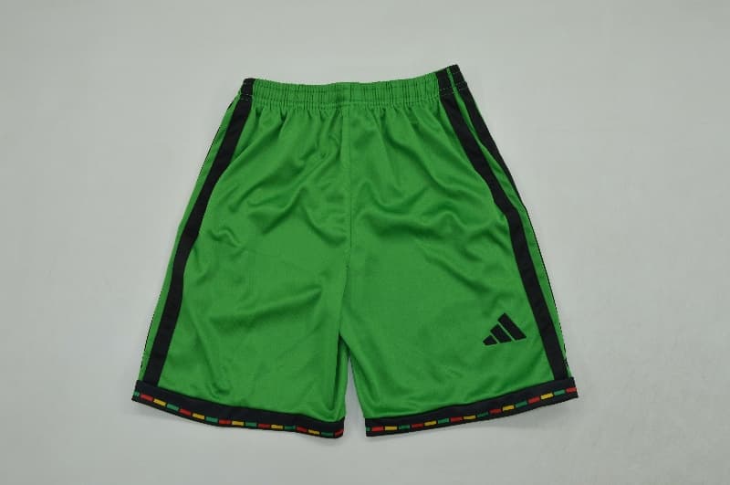 2026 Jamaica Home Kids Soccer Jersey And Shorts