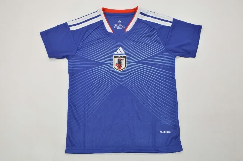 2026 Japan World Cup Home Kids Soccer Jersey And Shorts