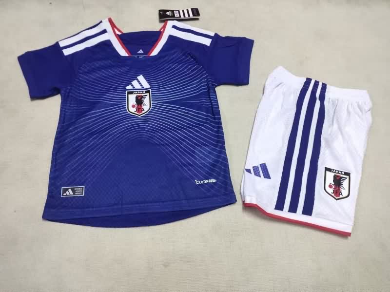 2026 Japan World Cup Home Kids Soccer Jersey And Shorts (Player)