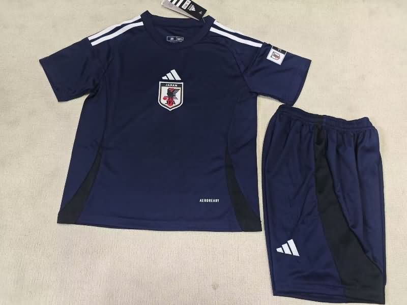 2025 Japan Home Kids Soccer Jersey And Shorts