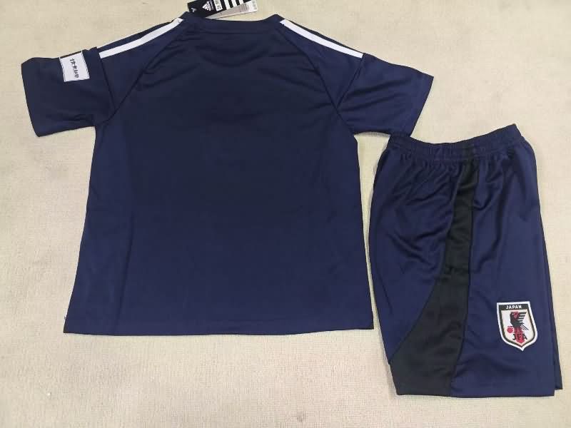 2025 Japan Home Kids Soccer Jersey And Shorts