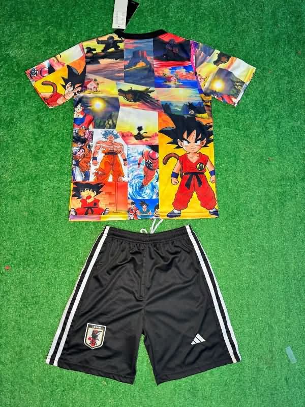 2025 Japan Special Kids Soccer Jersey And Shorts 05