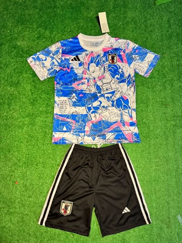 2025 Japan Special Kids Soccer Jersey And Shorts 06