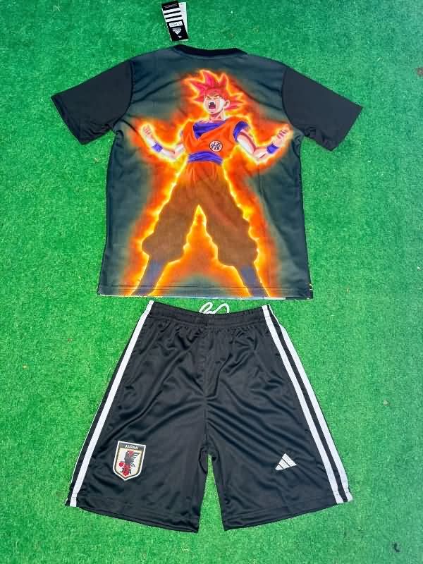 2025 Japan Special Kids Soccer Jersey And Shorts 08