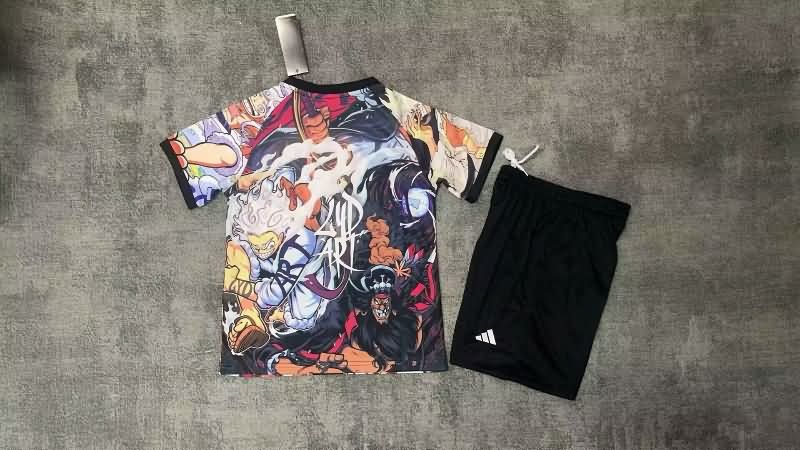 2025 Japan Special Kids Soccer Jersey And Shorts 09
