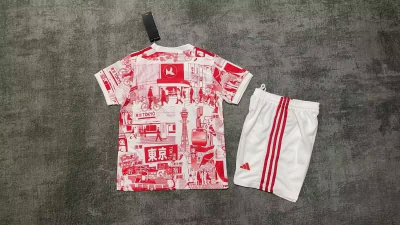 2025 Japan Special Kids Soccer Jersey And Shorts 12
