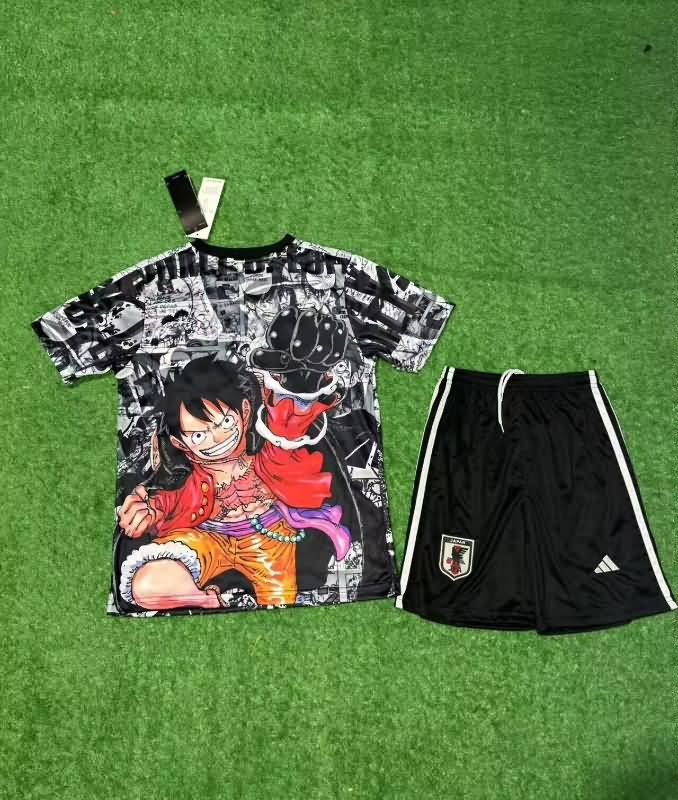 2025 Japan Special Kids Soccer Jersey And Shorts 13