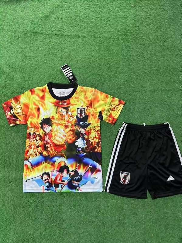 2025 Japan Special Kids Soccer Jersey And Shorts 22