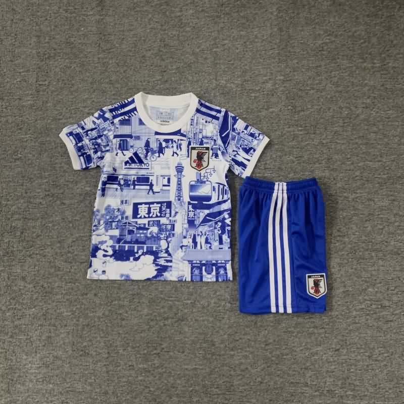 2025 Japan Special Kids Soccer Jersey And Shorts 30